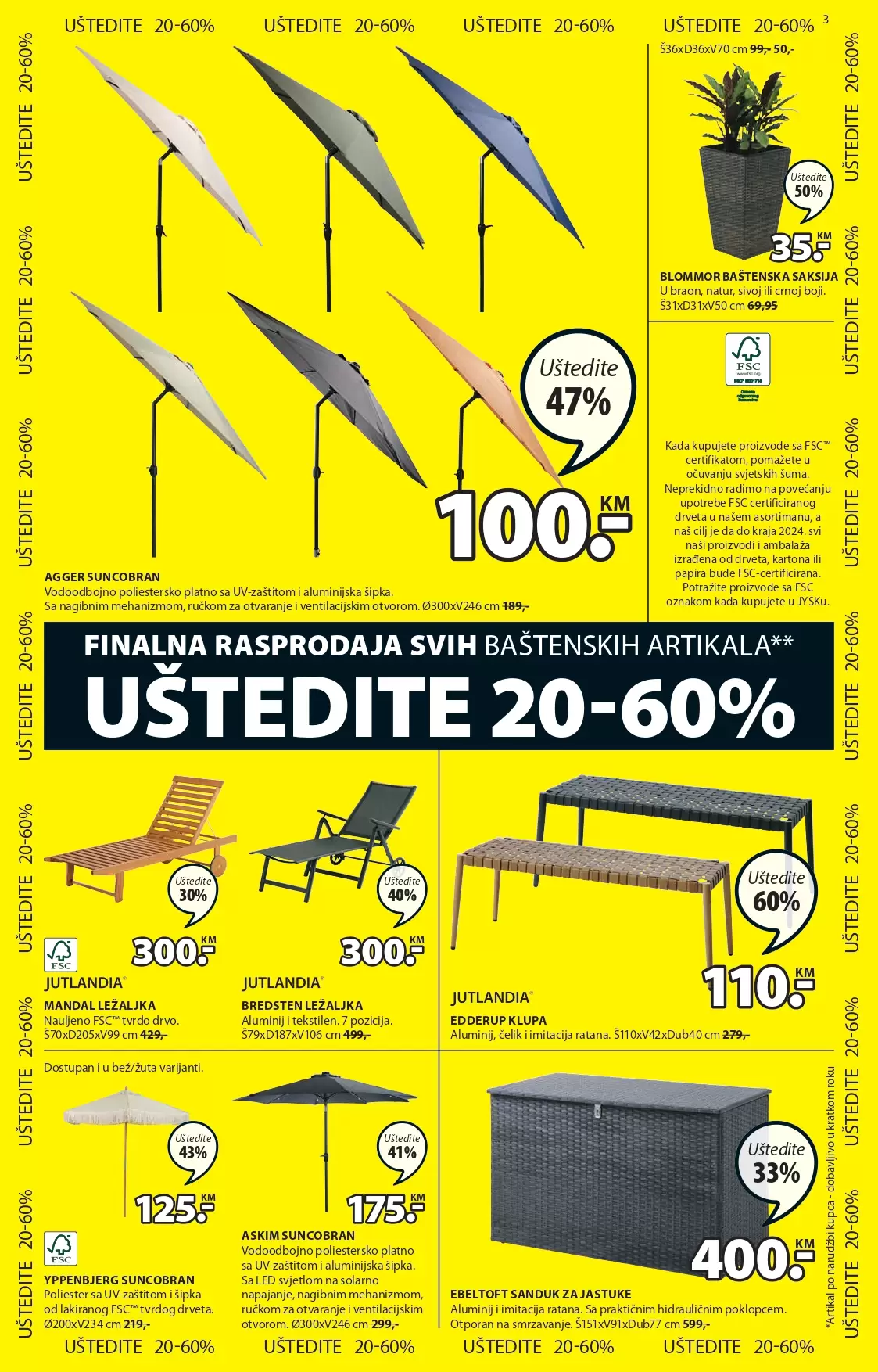 Jysk katalog FINALNA RASPRODAJA 27.7-9.8.2023.