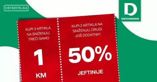 Deichmann BiH ⇢ NEVJEROVATANA PONUDA