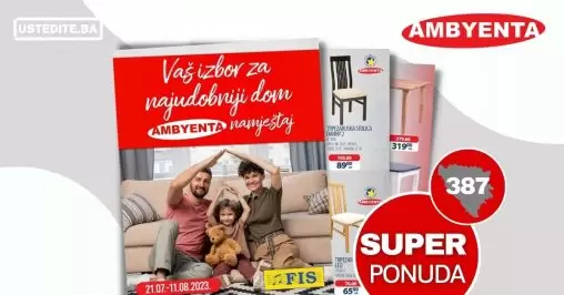 Fis i Ambyenta namještaj SNIŽENJE