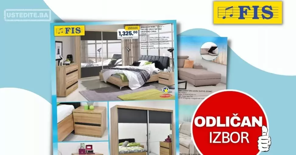 Fis katalog NAMJEŠTAJ - akcija do 20.7.2023.