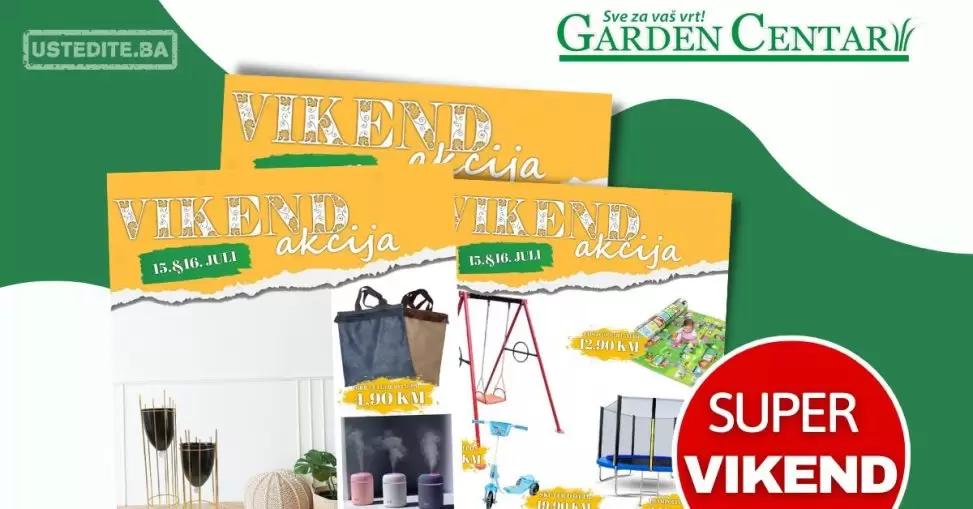 Garden Centar vikend akcija 15-16.7.2023.