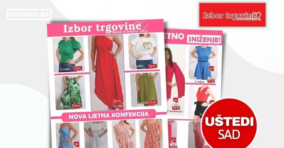 Izbor trgovine OPREZ LJETNO SNIŽENJE