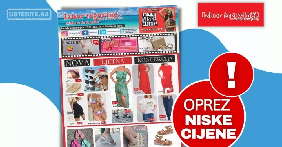 Izbor trgovine katalog 15-21.7.2023.