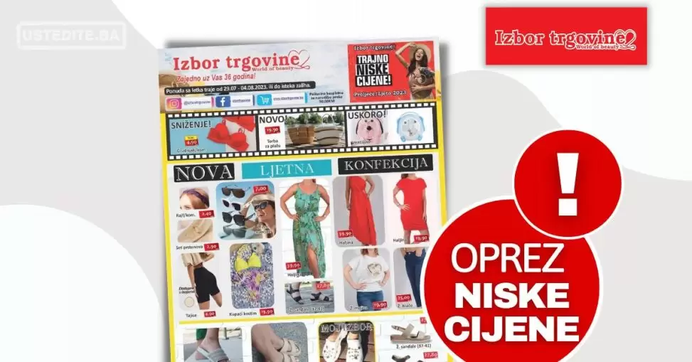 Izbor trgovine katalog 29.7-4.8.2023.