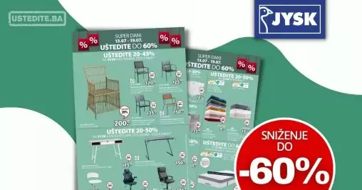 Jysk katalog SUPER DANI 13-19.7. 2023.