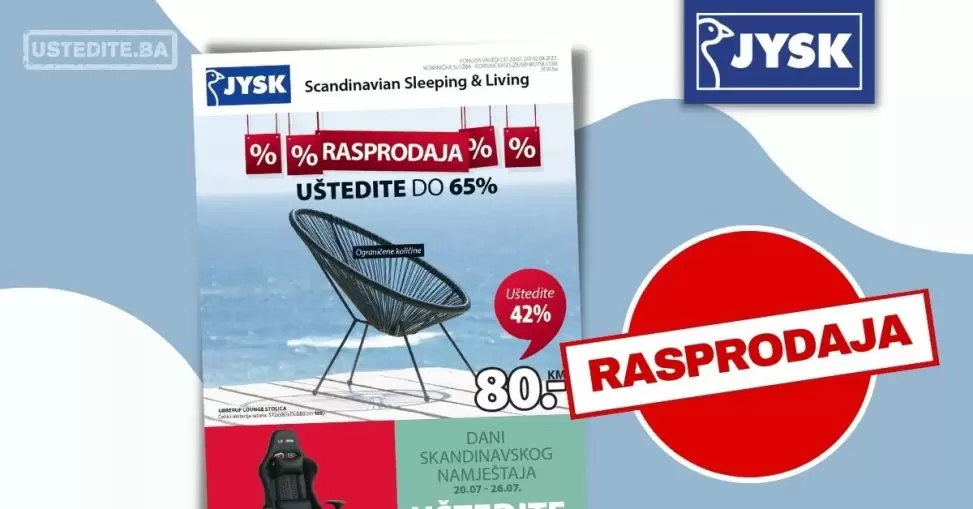 Jysk katalog 20.7-2.8.2023.