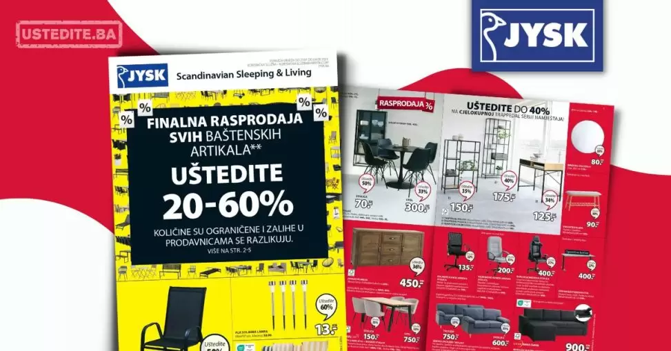 Jysk katalog FINALNA RASPRODAJA 27.7-9.8.2023.