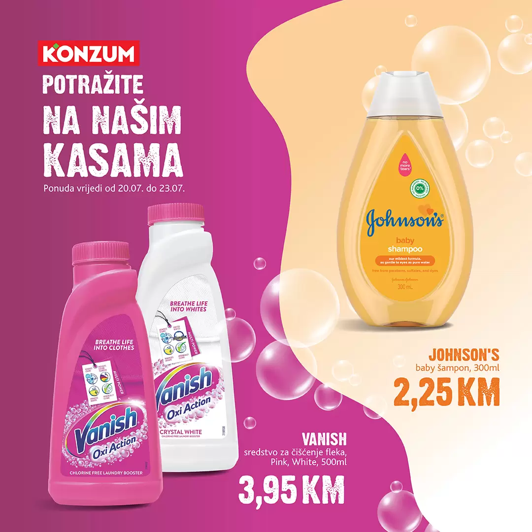 Konzum AKCIJA NA KASAMA 20-23.7.2023.