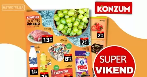 Konzum vikend akcija 13-16.7.2023.