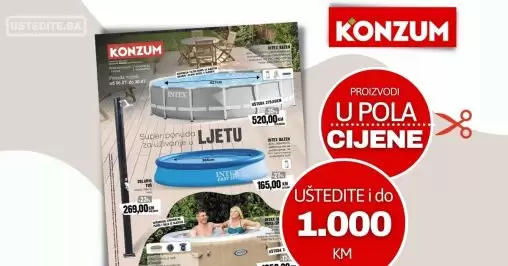 Konzum katalog LJETNO SNIŽENJE 06-30.07.2023.