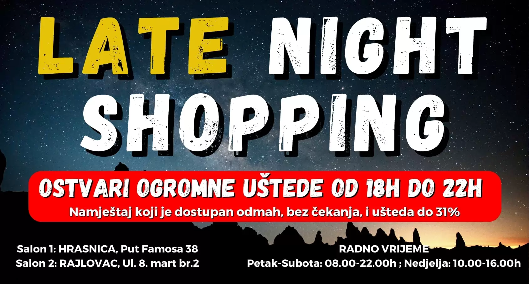 Sinmax namještaj ⇢ SNIŽENO preko 100 artikala