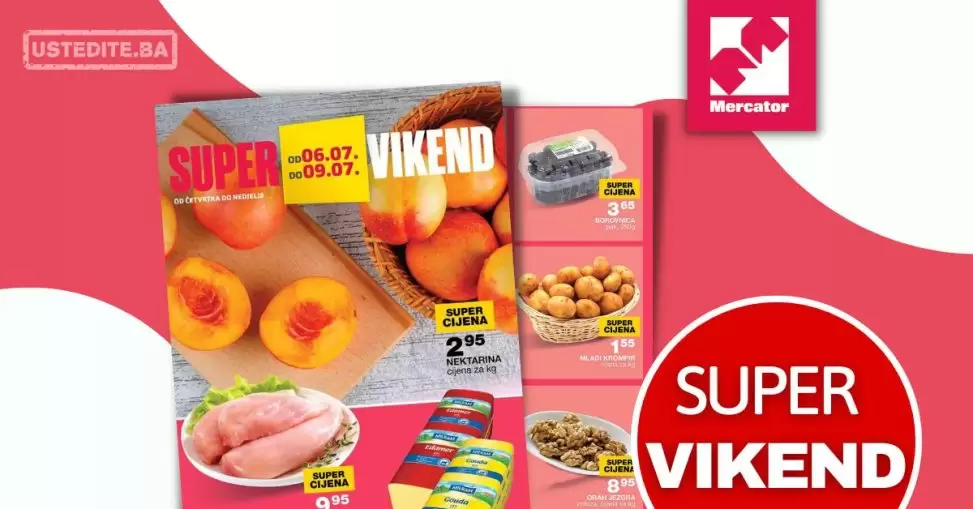 Mercator vikend akcija 7-9.7.2023.