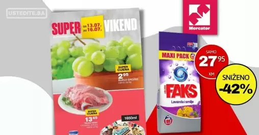 Mercator vikend akcija 13-16.7.2023.
