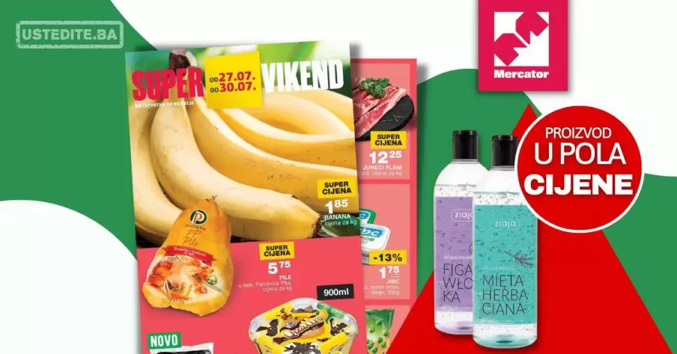 Mercator vikend akcija 27-30.7.2023.