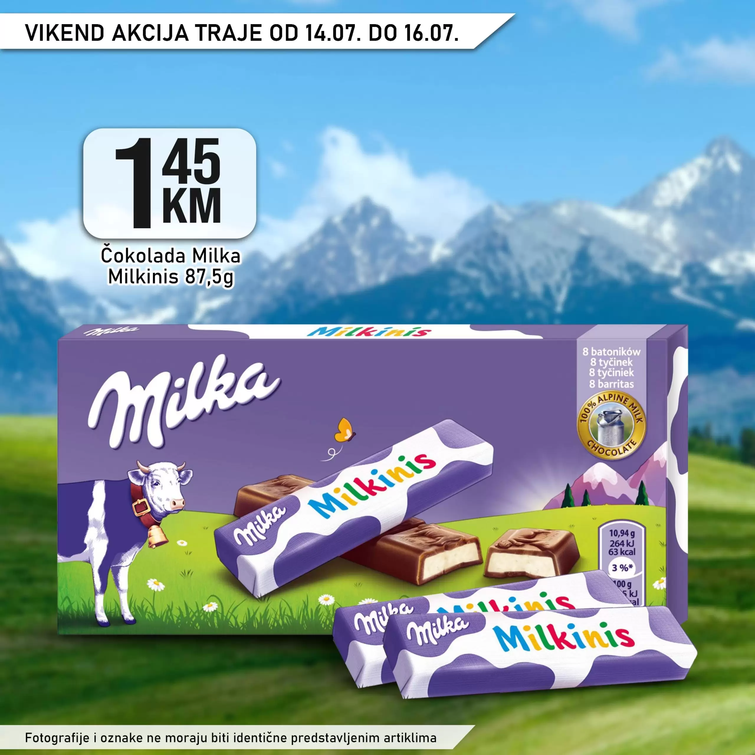 Kort vikend akcija 14-16.7.2023.