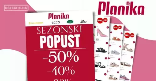 Planika SEZONSKI POPUST do 50%