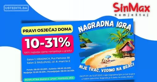Sinmax "Nije trač, vodimo na Brač!“