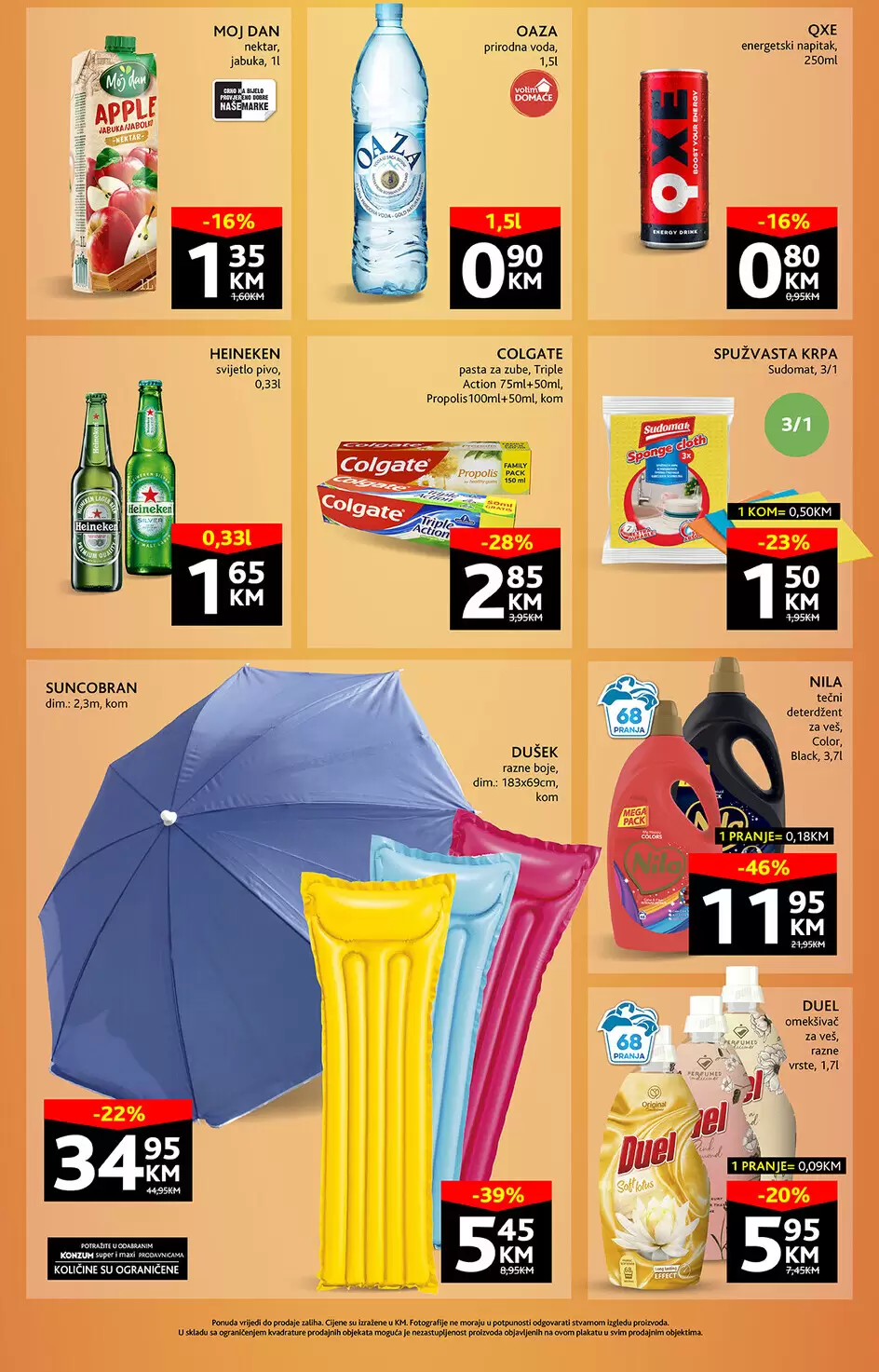 Konzum vikend akcija 6-9.7.2023.