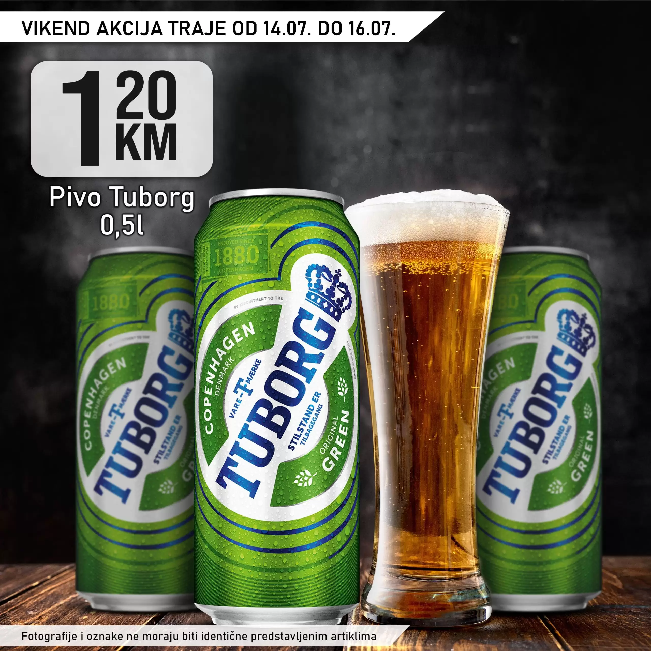 Kort vikend akcija 14-16.7.2023.