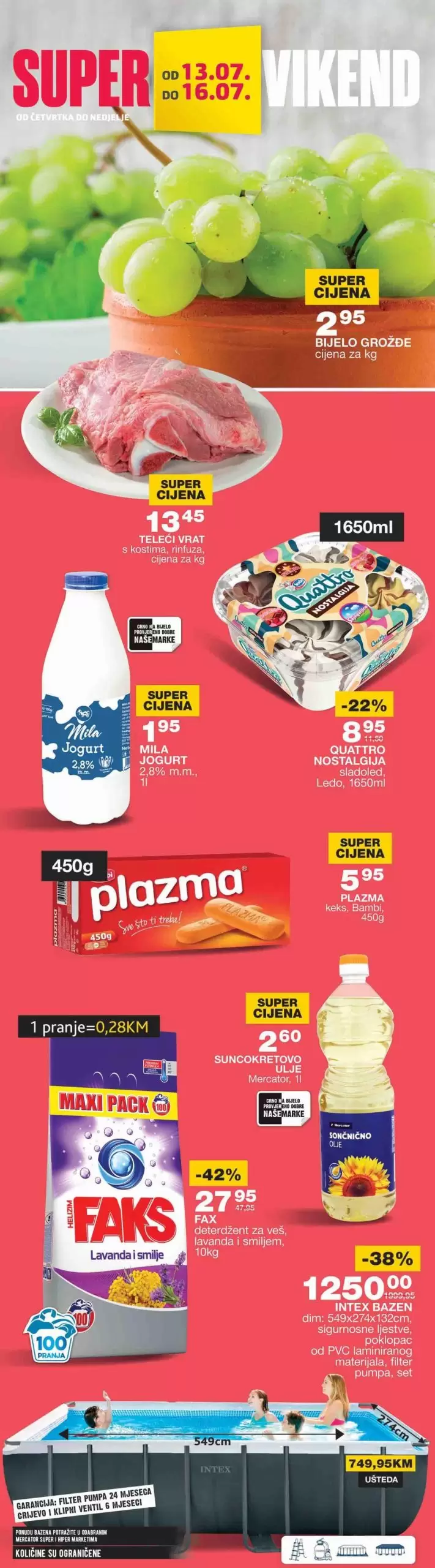 Mercator vikend akcija 13-16.7.2023.