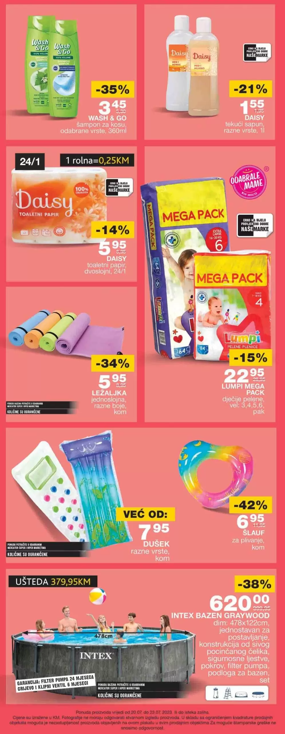 Mercator vikend akcija 20-23.7.2023.