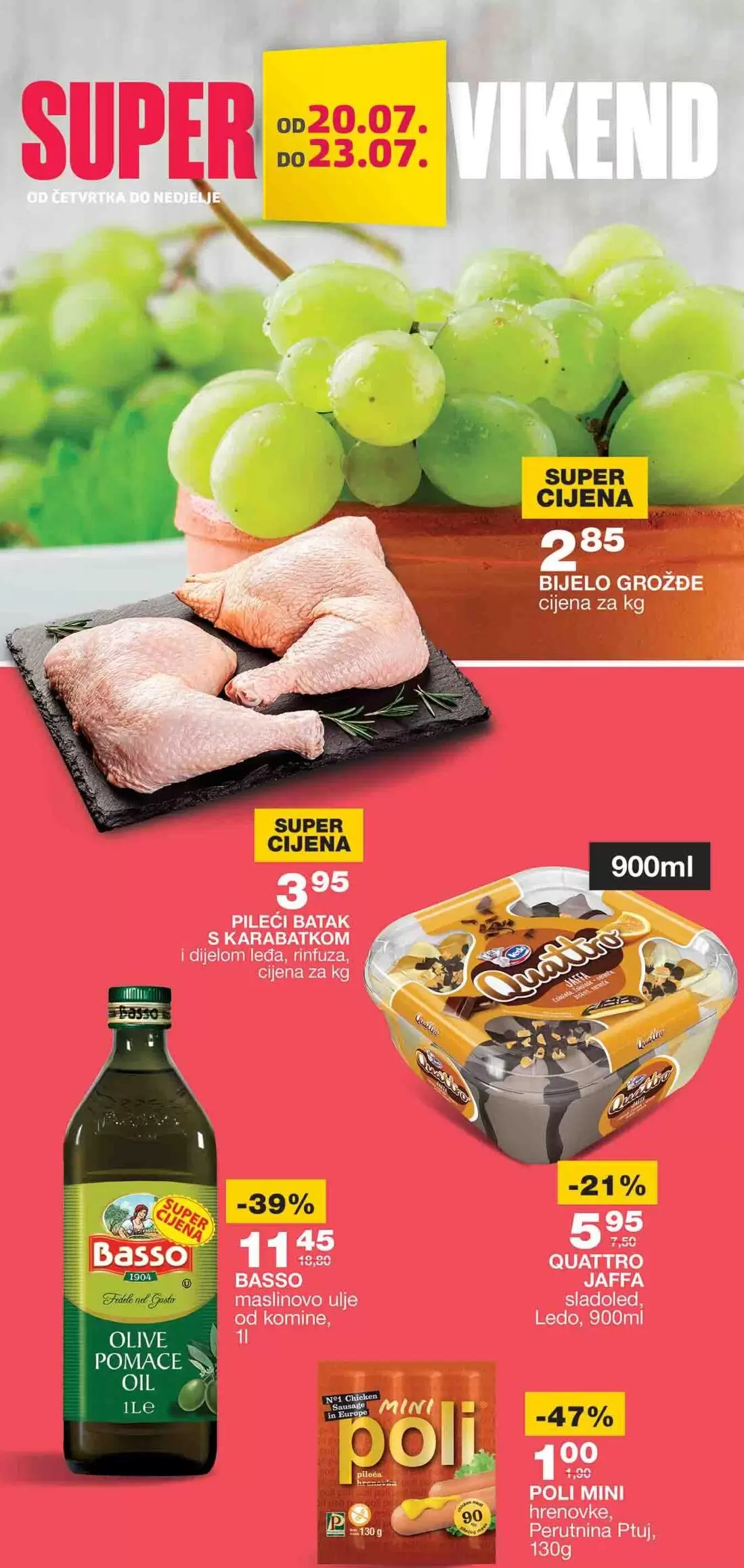 Mercator vikend akcija 20-23.7.2023.