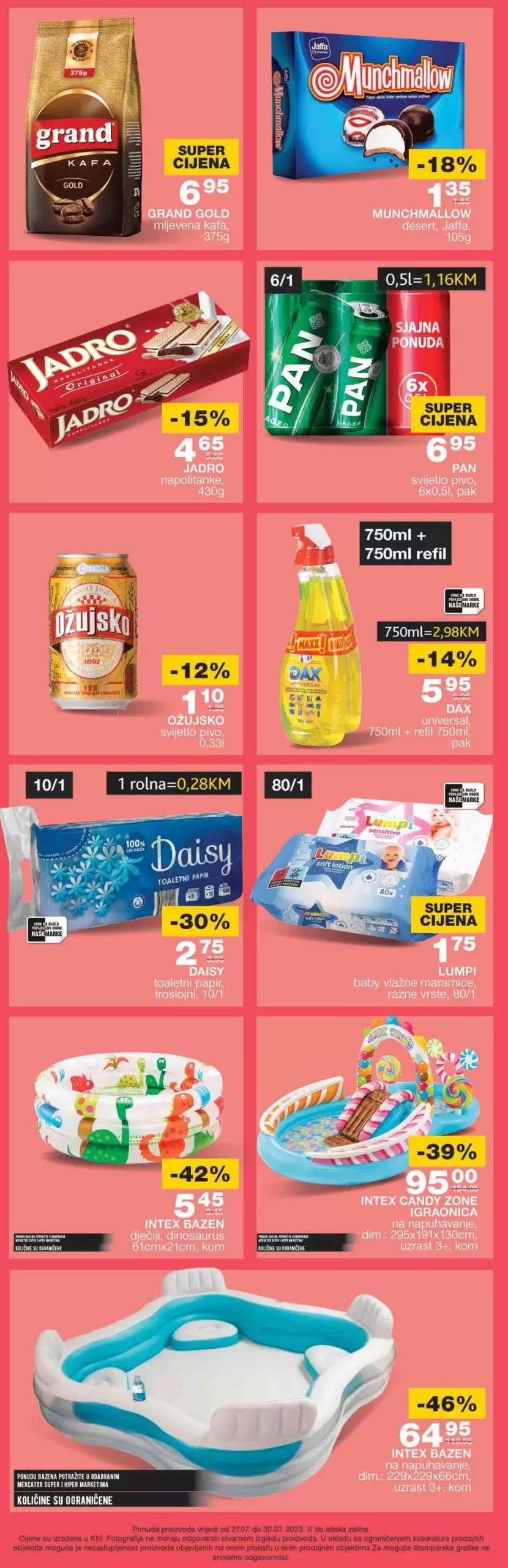 Mercator vikend akcija 27-30.7.2023.