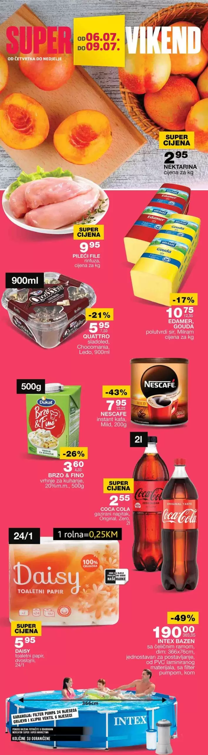 Mercator vikend akcija 7-9.7.2023.