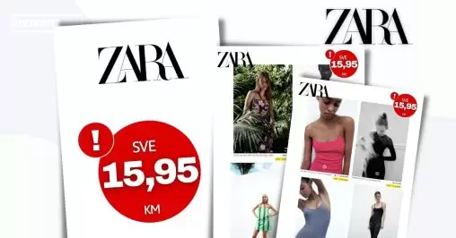 Zara SNIŽENJE - SVE 15,95 KM