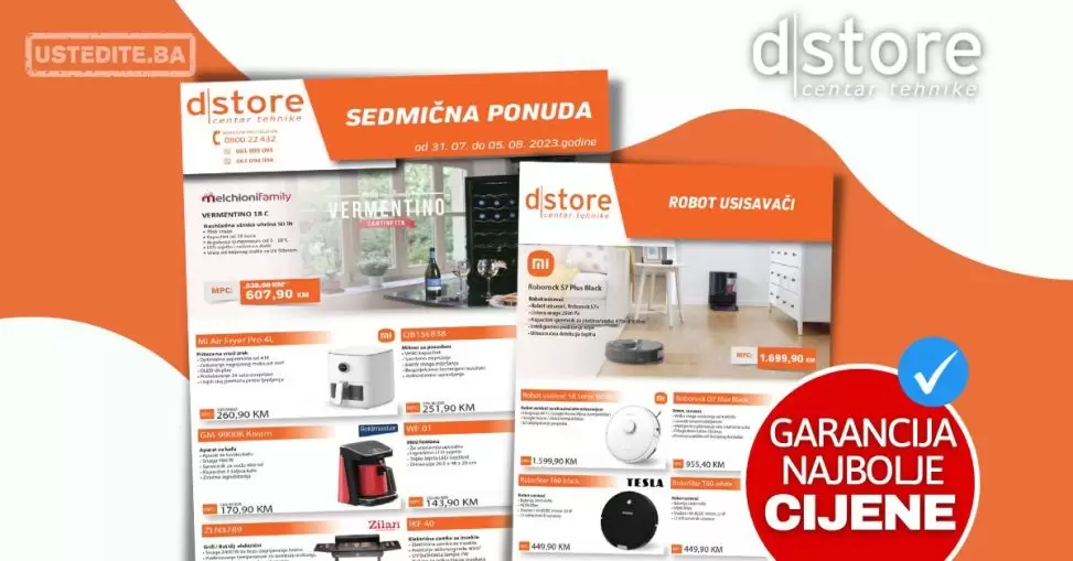 DSTORE sniženje tehnike 31.7-5.8.2023.
