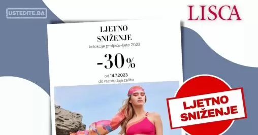 Lisca LJETNI POPUST - akcija do 14.7.2023.