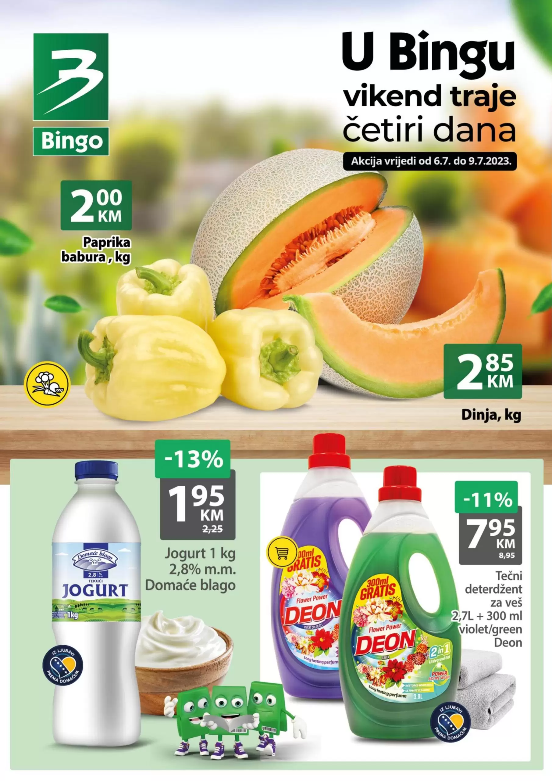 Bingo vikend akcija 6-9.7.2023.