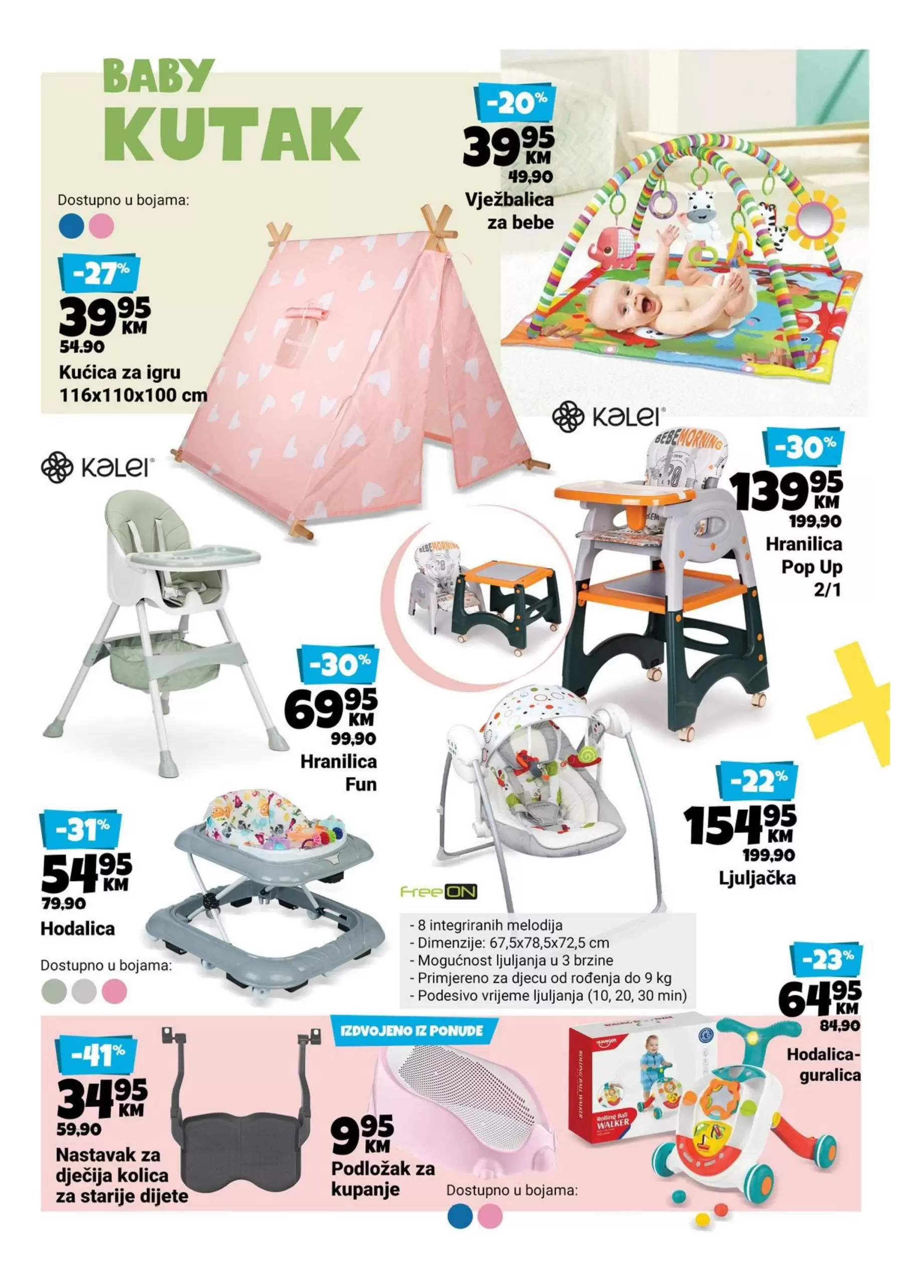 Bingo katalog IGRAČKE & OPREMA ZA BEBE 1-20.8.2023.