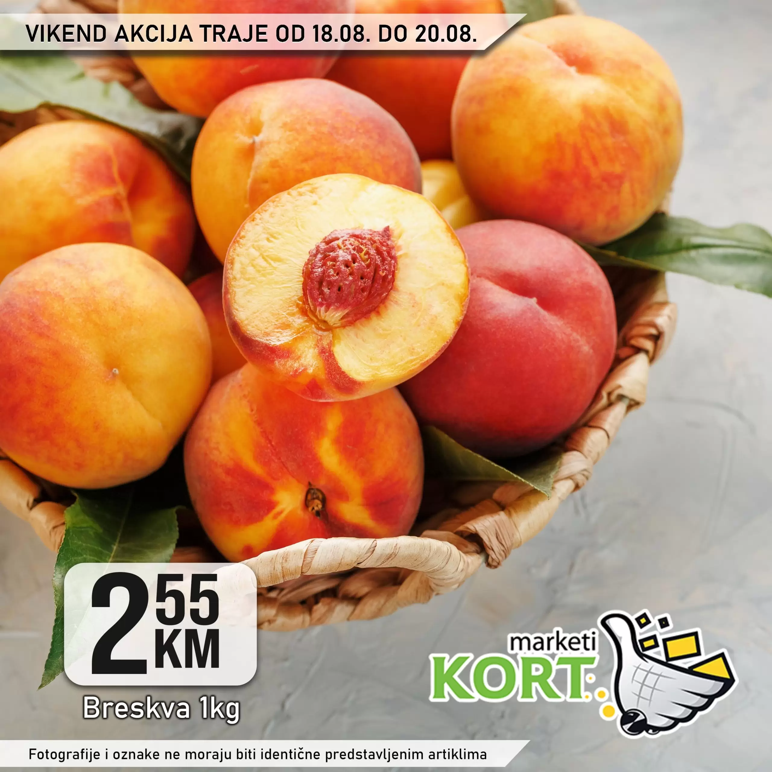 Kort vikend akcija 18-20.8.2023.