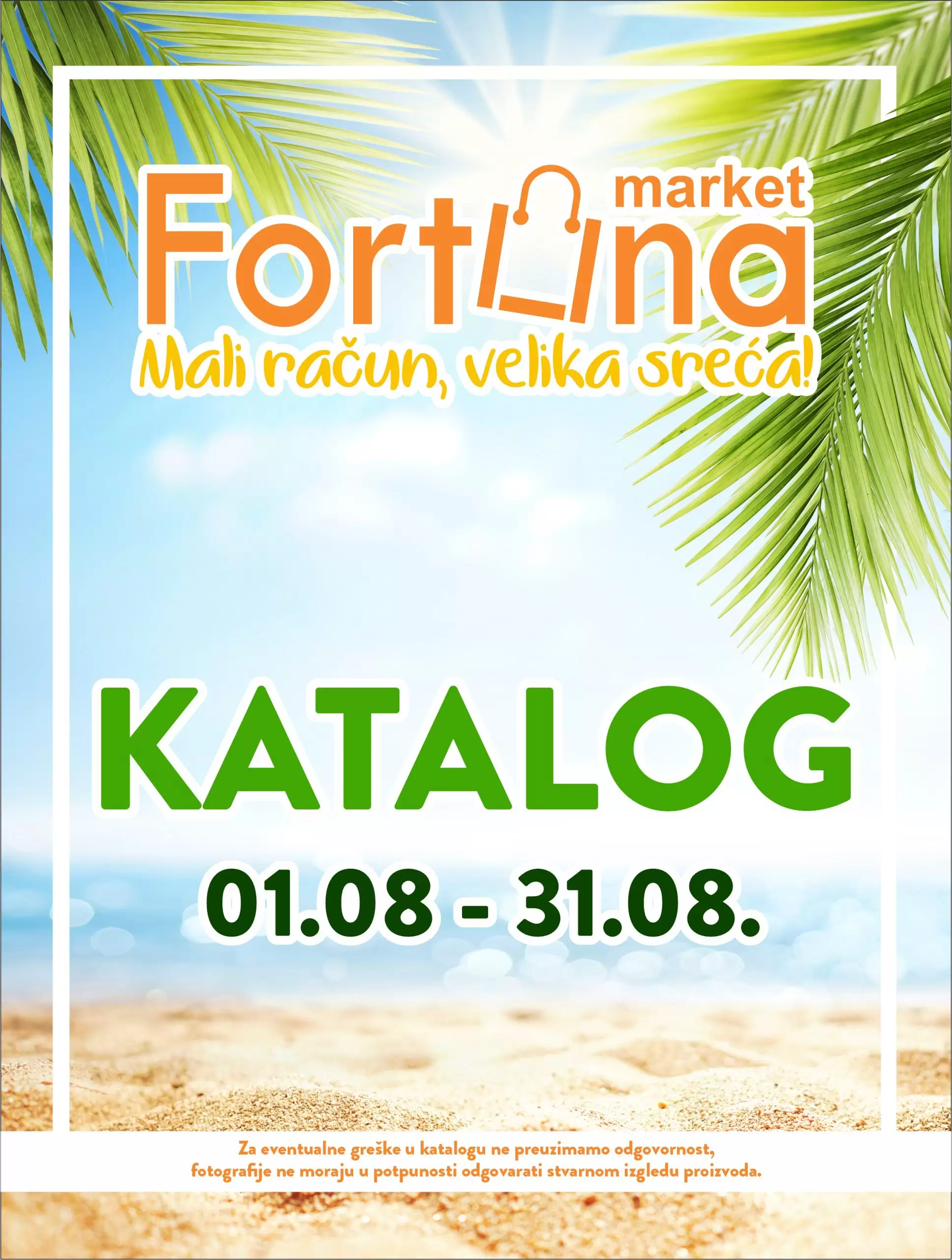 Fortuna katalog PREHRANA & HOME 1-31.8.2023.