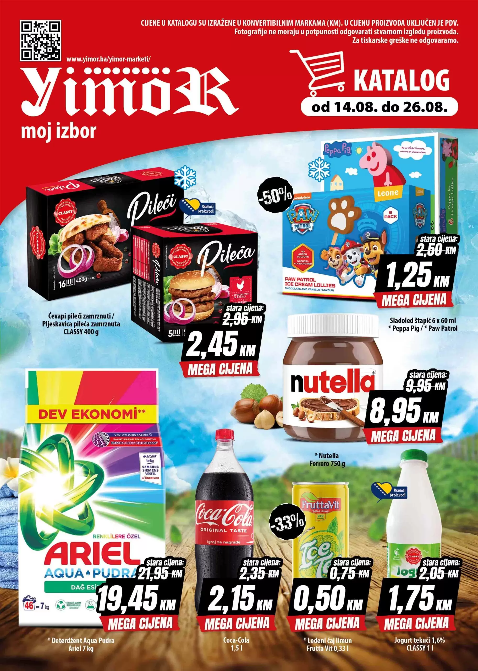 Yimor & Mega Diskont katalog 14-26.8.2023.
