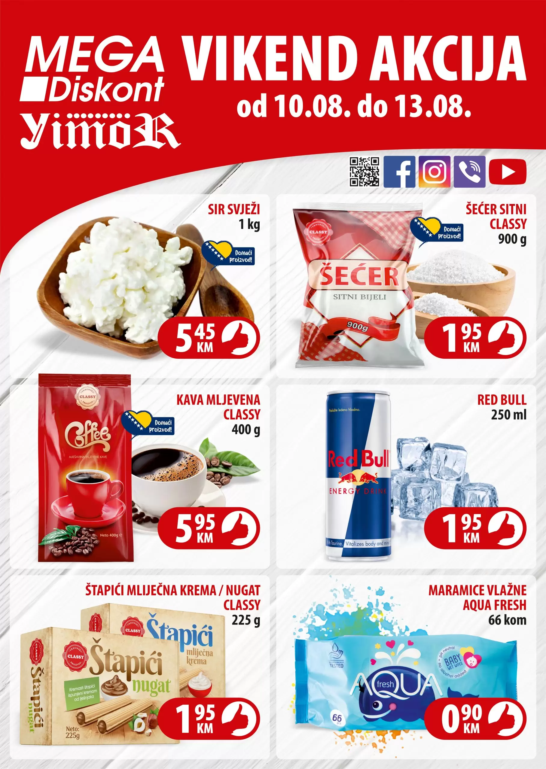 Mega Diskont vikend akcija 10-13.8.2023.