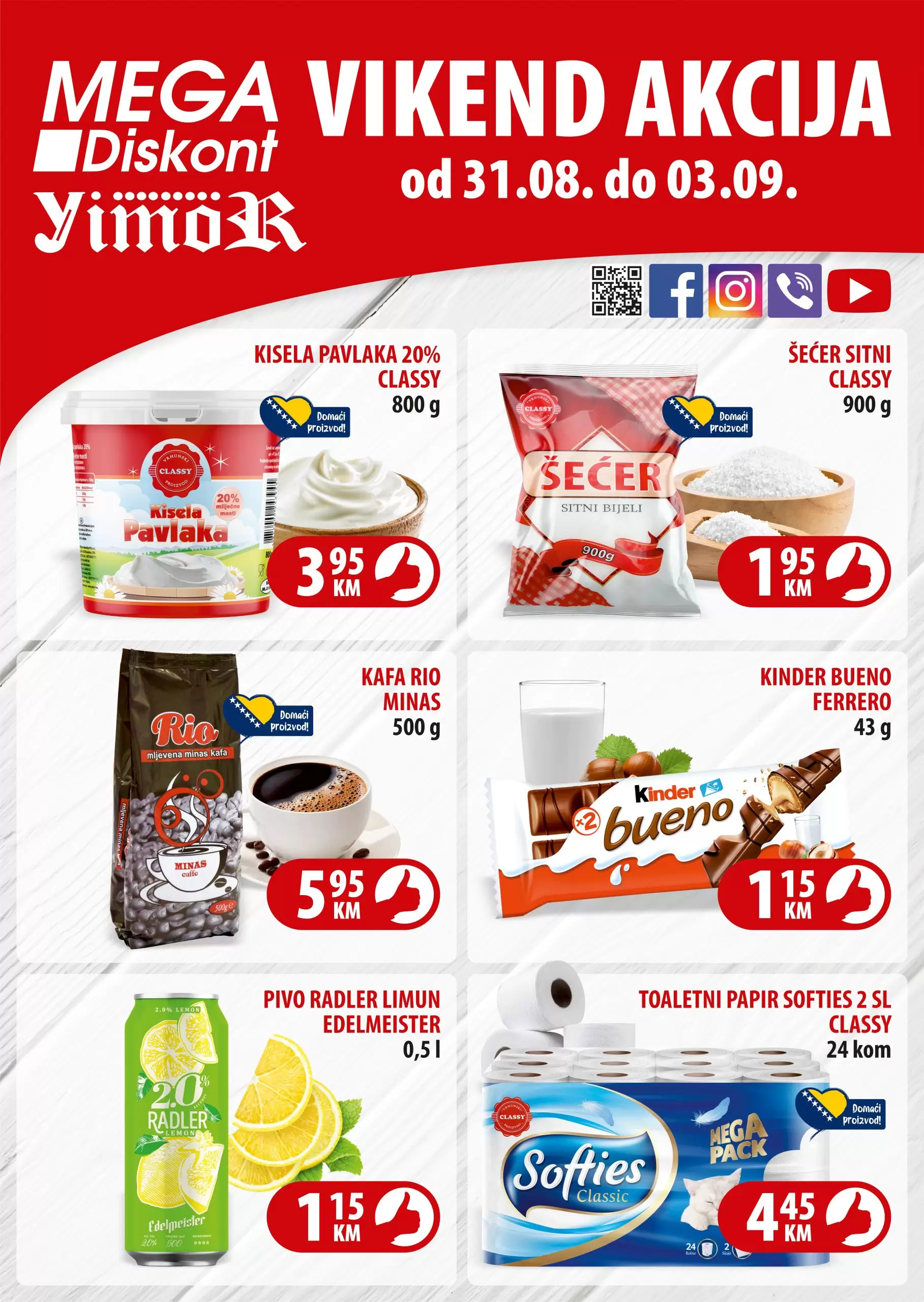 Mega Diskont vikend akcija 31.8-3.9.2023.