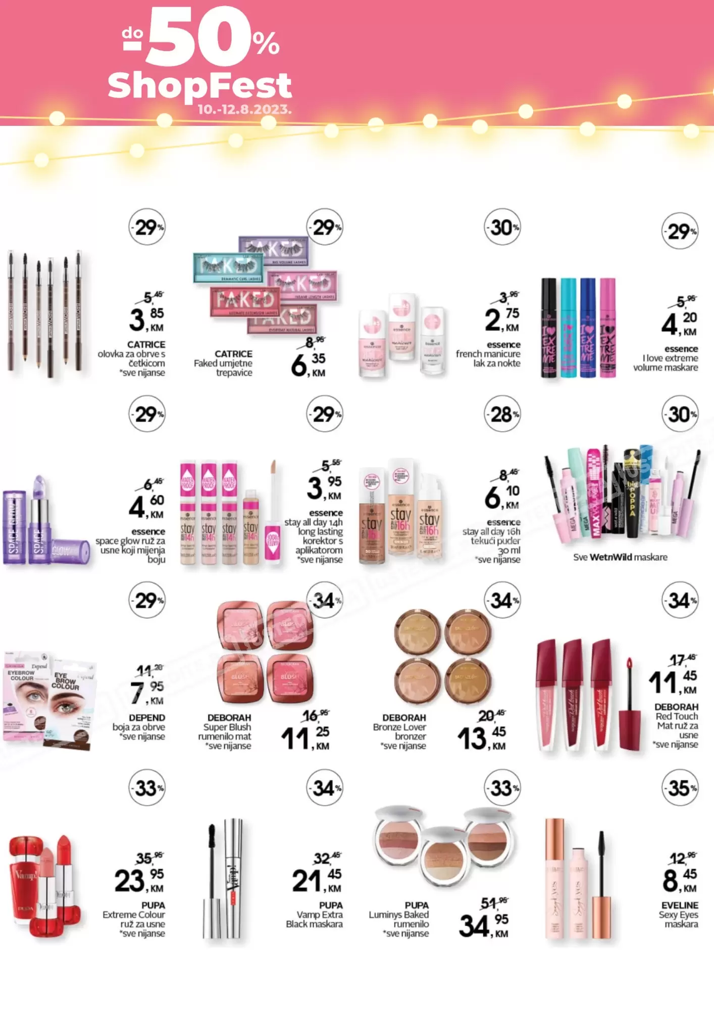 CM Shop Fest SNIŽENJE DO 50% 10-12.8.2023.