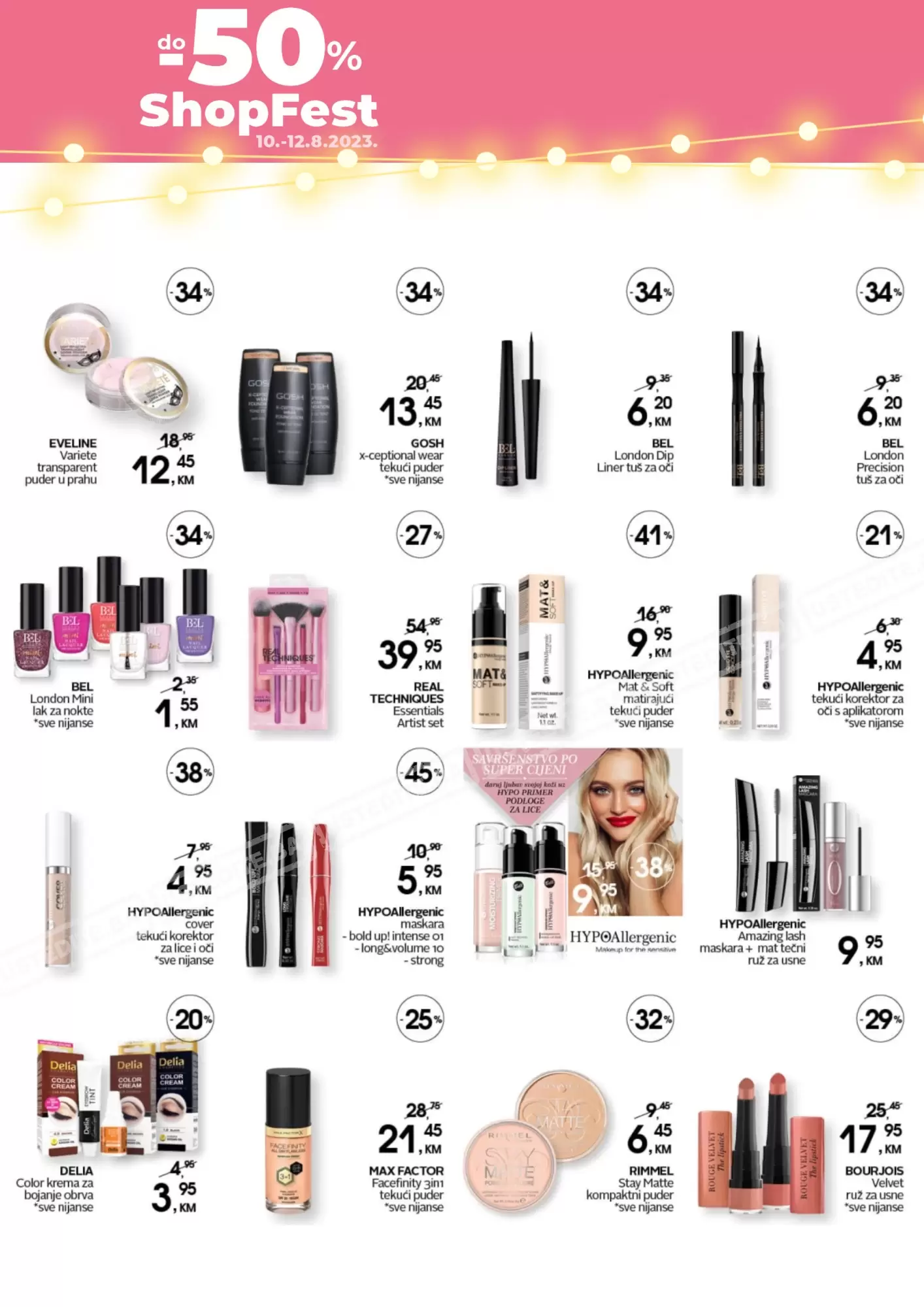 CM Shop Fest SNIŽENJE DO 50% 10-12.8.2023.