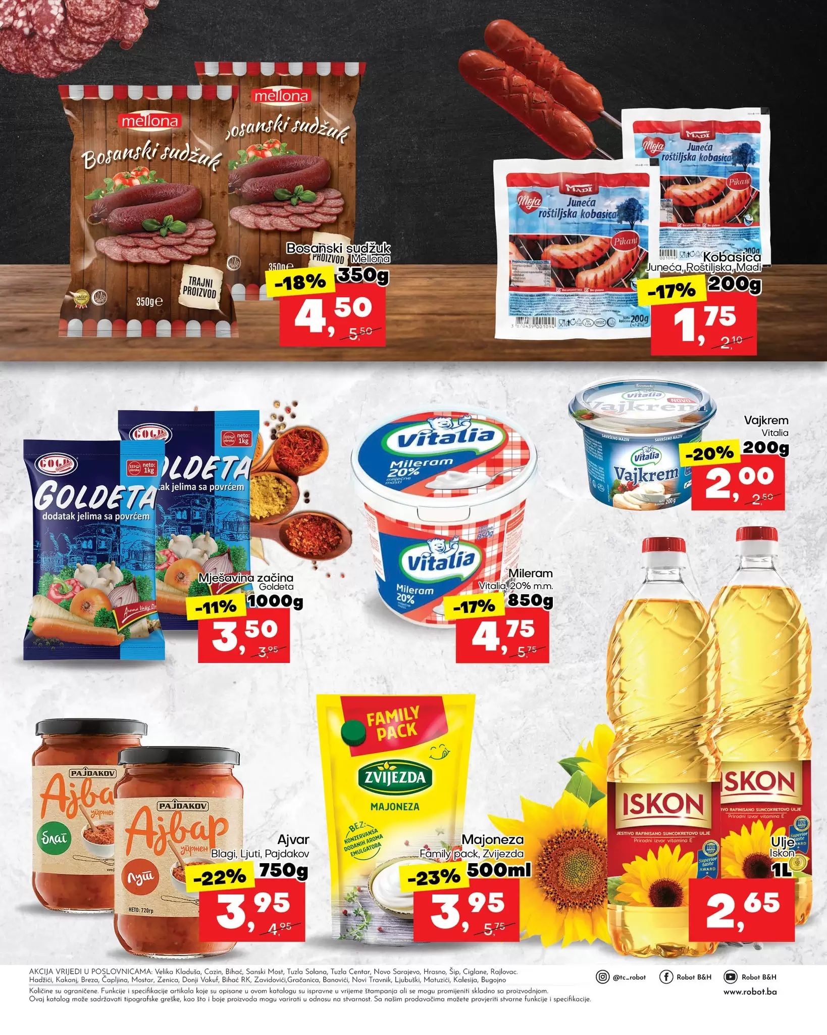 Robot akcija za početak sedmice