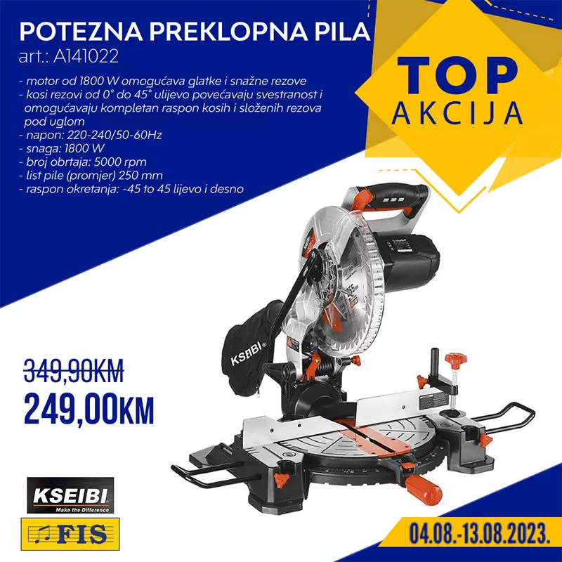 Fis TOP AKCIJA za TOP artikle 4-13.8.2023.