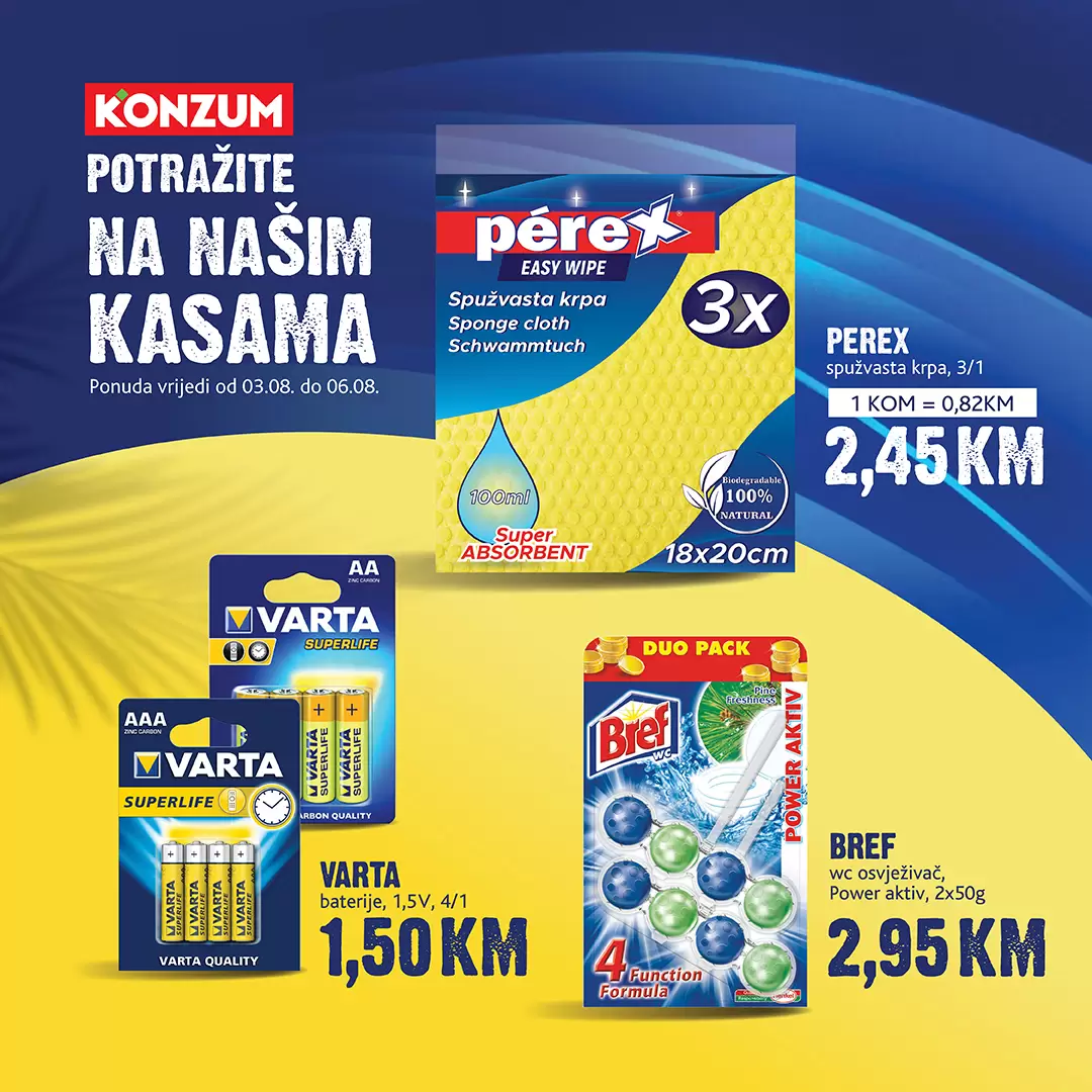 Konzum akcija na kasama! 