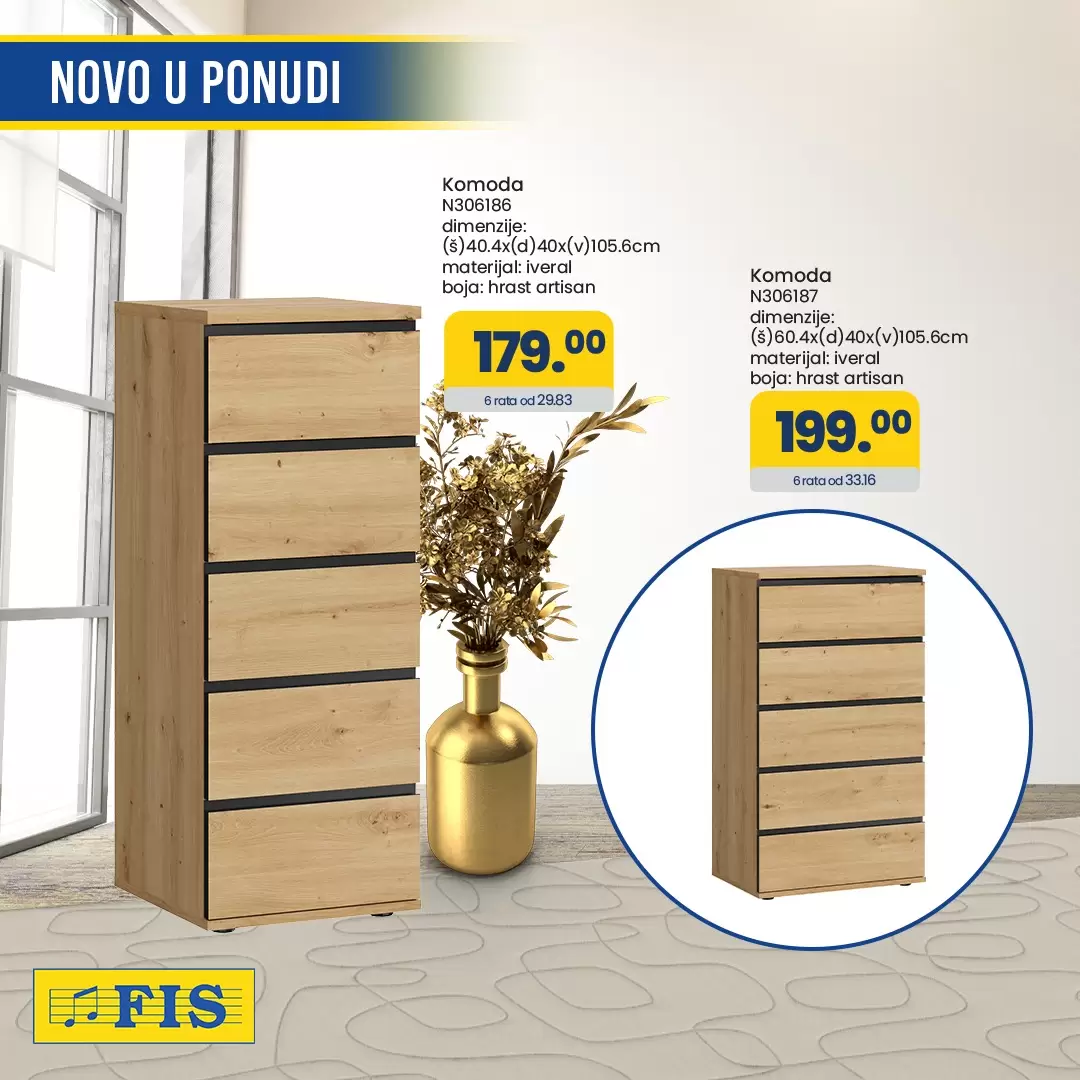 Ambyenta namještaj NOVO U PONUDI 