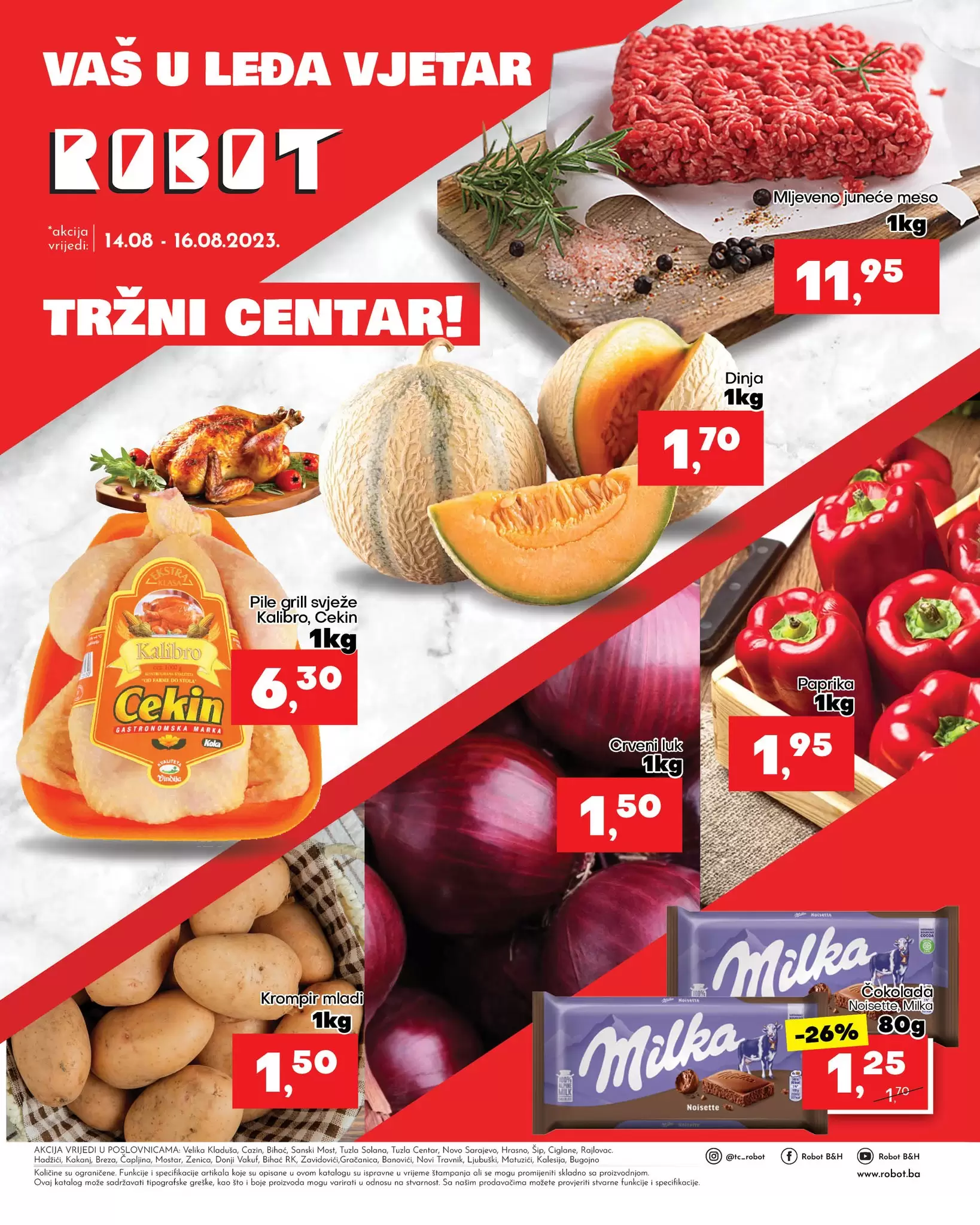 Robot akcija za poc3etak sedmice!