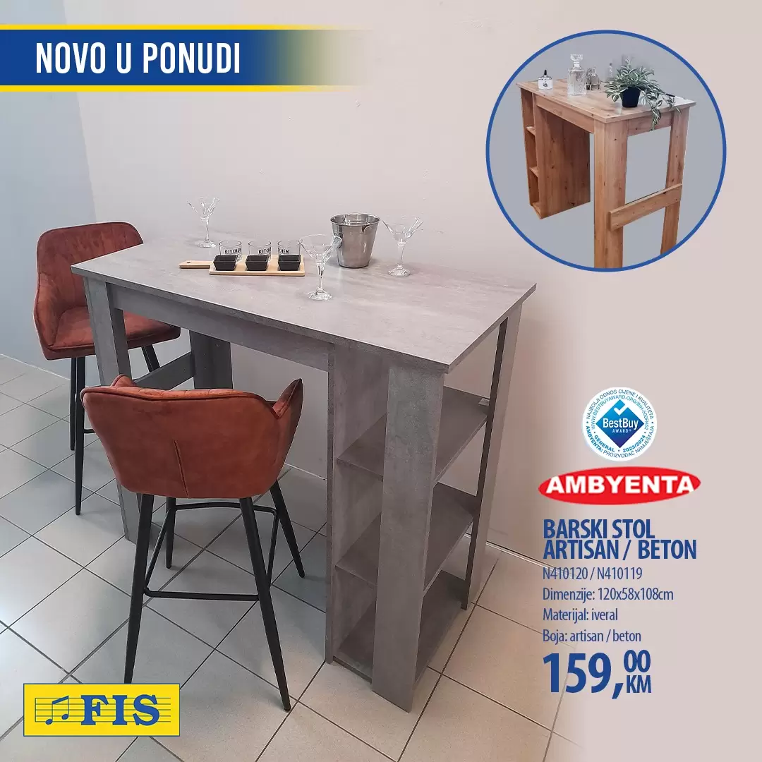 Ambyenta namještaj NOVO U PONUDI