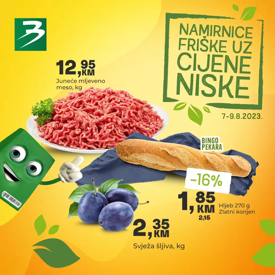 BINGO AKCIJA za početak sedmice