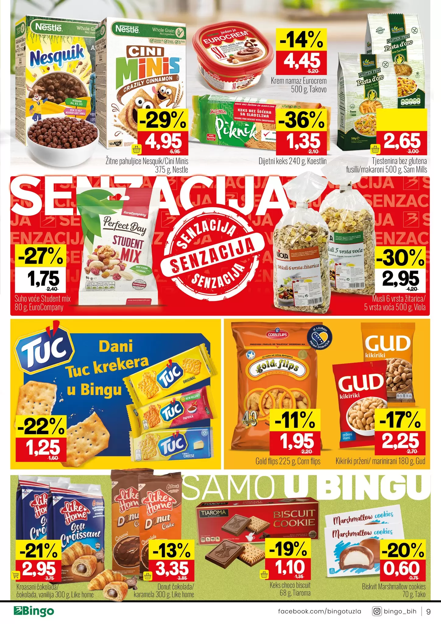 Bingo katalog ⇢SNIŽENJE I DO 70% akcija 15-27.8.2023.