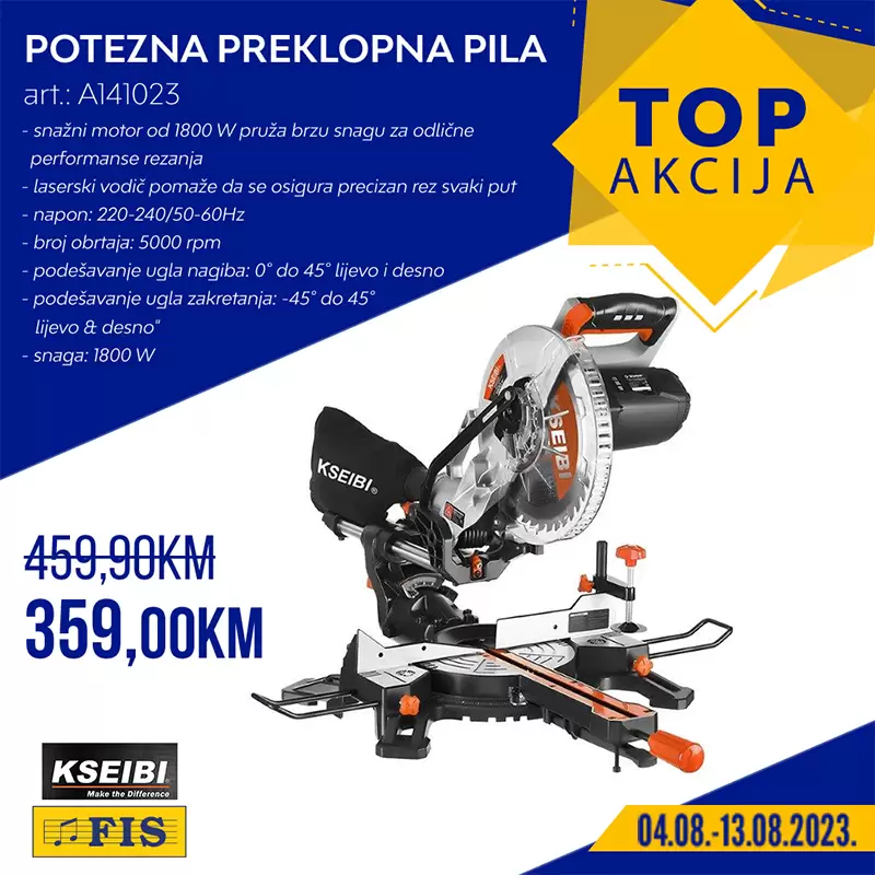 Fis TOP AKCIJA za TOP artikle 4-13.8.2023.