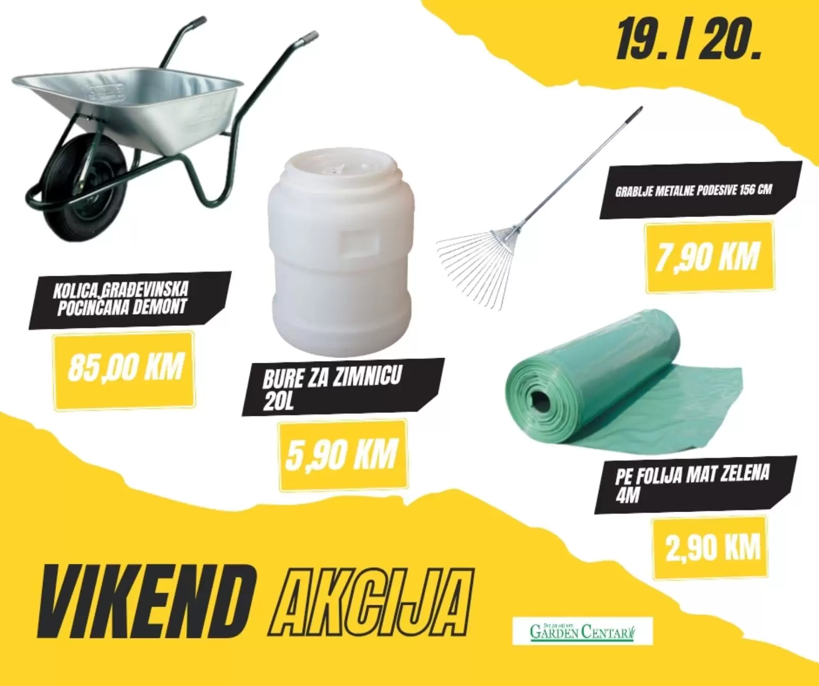 Garden Centar vikend akcija 19-20.8.2023.